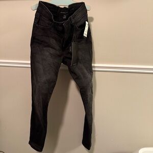 Kendall + Kylie Coated Black Skinny Jeans – Size 26 (New with Tags)